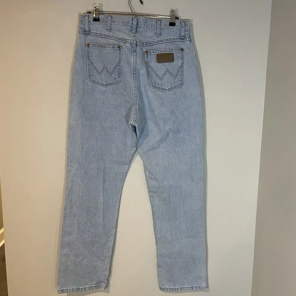 WRANGLER Jeans Women's Sz 15 High Rise Slim Fit Cowboy Cut Classic 14MWZGH 34x32